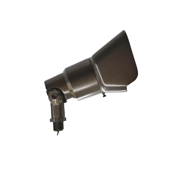 Lumien Adjustable RGBWW Brass Floodlight with 10W Power Output