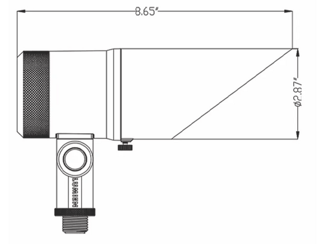 Lumien High-Efficiency 15W Bronze Downlight with Dimming Feature