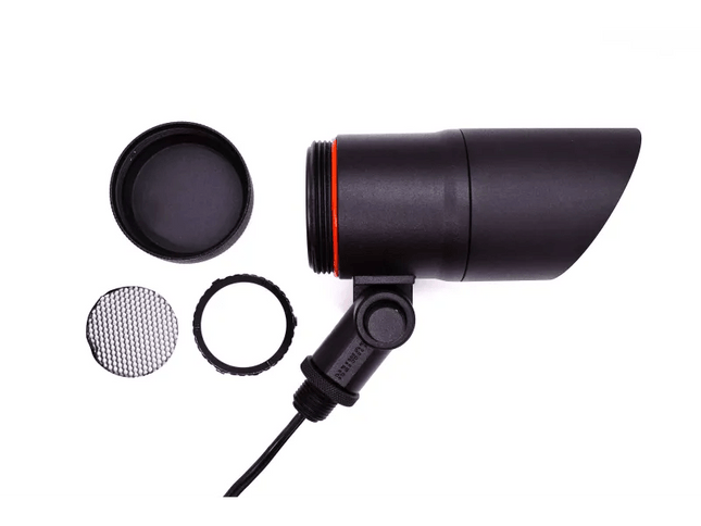 Lumien 8W Black Landscape Uplight – 3000K Dimmable Outdoor Light