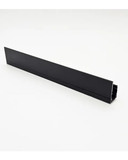 Lumien ARC Wall Channel 5' Rigid Aluminum Black with Glare Shield