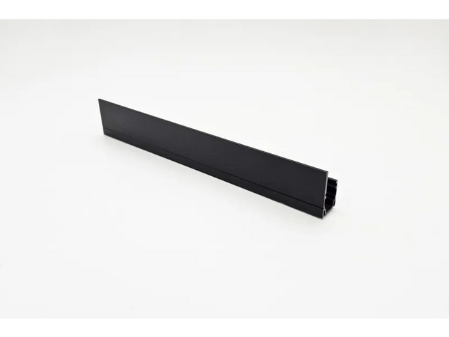 Lumien ARC Wall Channel 5' Rigid Aluminum Black with Glare Shield