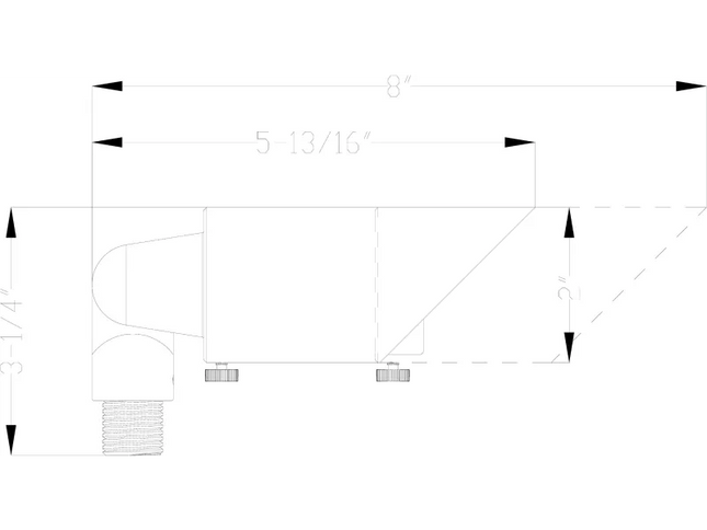 Lumien 5W Bronze LED Uplight – 375 - 2700K Beam