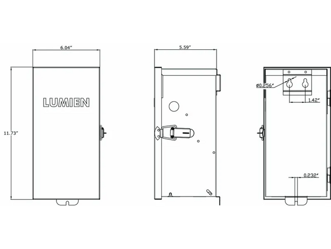 Lumien Durable TR-150-S Stainless Steel Transformer with 150W Output