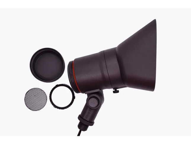 Lumien 8W Black LED Floodlight, 3000K Warm Light Output