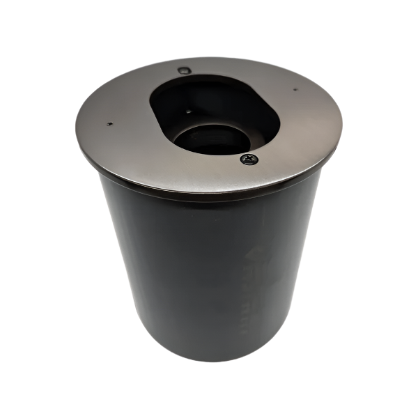 Lumien Adjustable Brass Well Light with PVC Tube