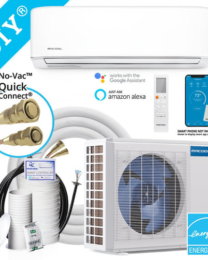 MRCOOL® DIY 4th Gen 36k BTU Ductless Mini-Split Heat Pump Complete System - 208-230V/60Hz