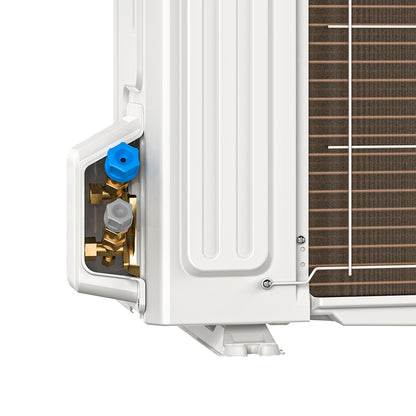 DIY 4th Generation E Star 18k BTU Ductless Mini-Split Heat Pump Complete System 208-230V/60Hz