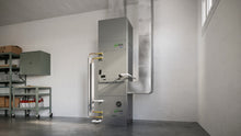 GeoCool Heat Pump Upflow - 60K BTU Vertical Two-Stage 230V 1-Phase 60Hz CuNi Coil Left Return