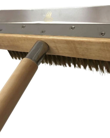 WPPO 47-Inch Pizza Oven Brush with Scraper Tool