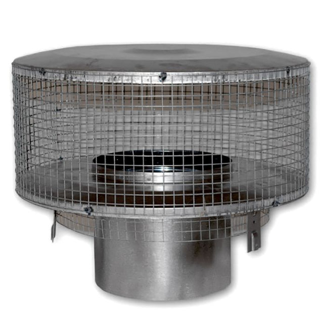 Superior Round Top Termination with Mesh Screen for 8-Inch Chimney