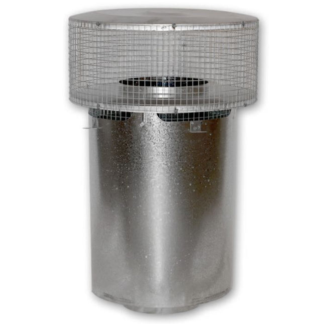 Superior Round Top Termination with Slip Section and Mesh Screen for 8-Inch Chimney