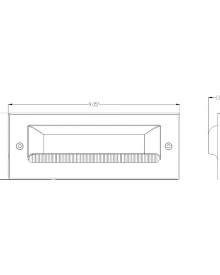 Lumien Step Light Surface Mount 6W Bronze IP65 Shielded