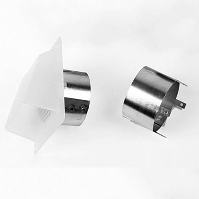 Superior Outside Air Kit with 4" Collar and Hood Only for Wall Venting