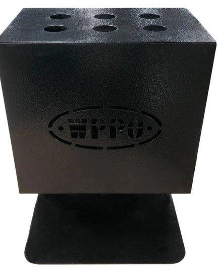 WPPO Six Compartment Pizza Oven Utensil Holder – Stainless Steel