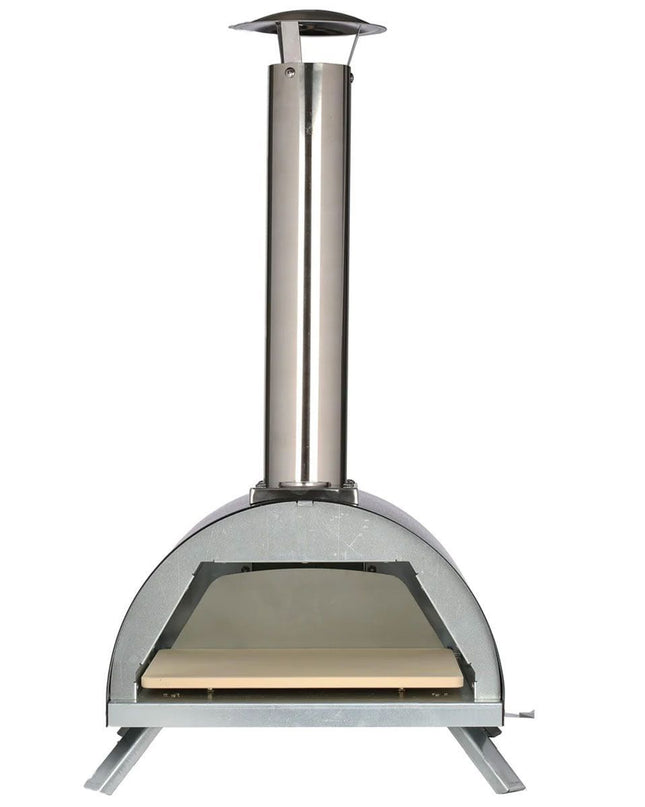 WPPO Le Peppe Portable Wood Fired Pizza Oven with Peel Black