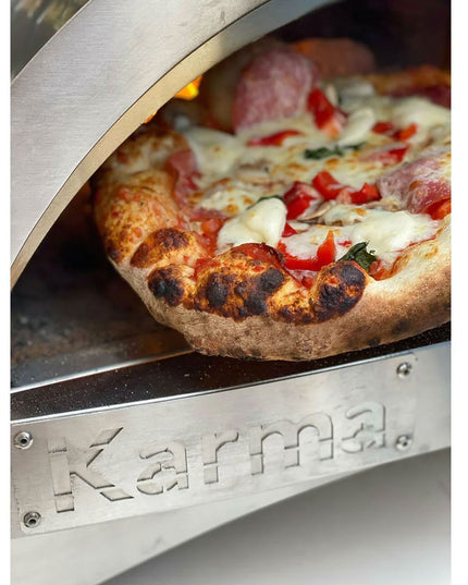 WPPO Karma 32" Wood-Fired Oven – Premium Stainless Steel Design