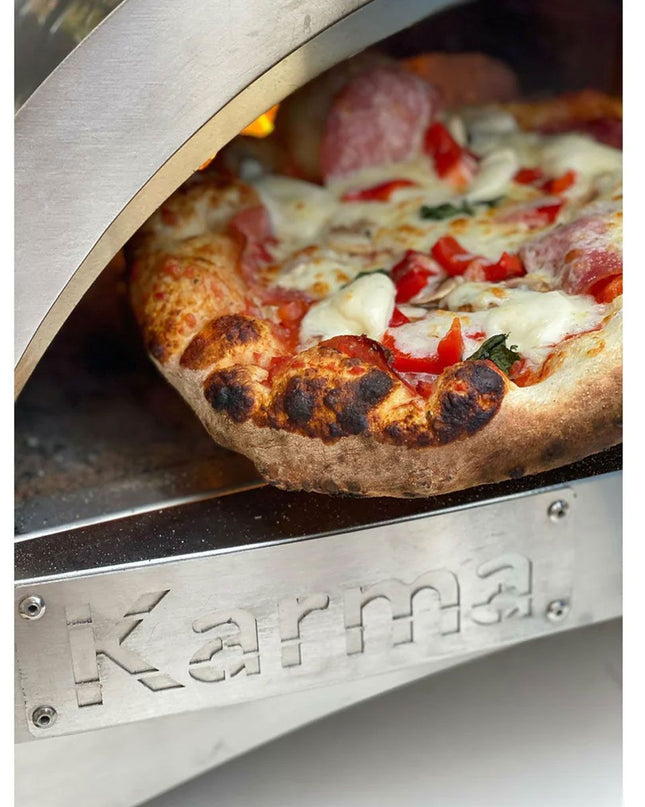 WPPO Karma 32" Wood-Fired Oven – Premium Stainless Steel Design