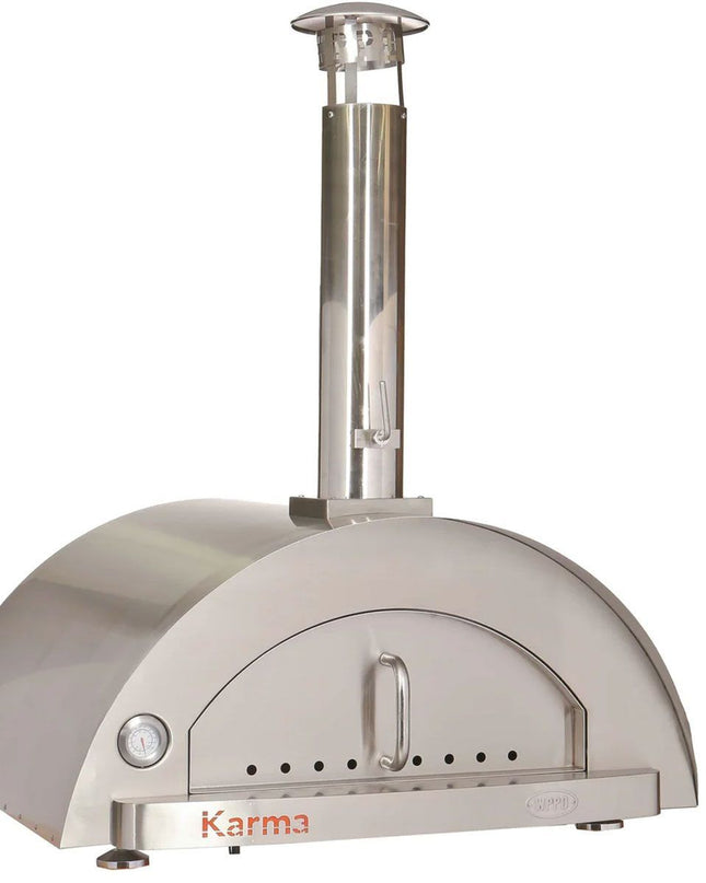 WPPO Karma 42” Stainless Steel Wood-Fired Oven for Backyard Chefs